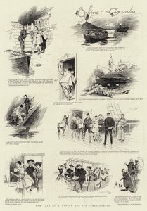 仮面の物語とその結果 作： Frank Craig
